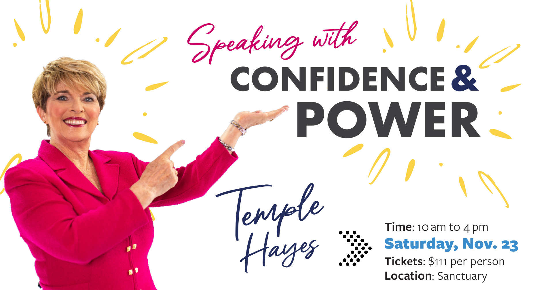 Speaking With Confidence and Power/Reverend Temple Hayes